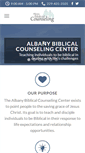 Mobile Screenshot of albanybiblicalcounseling.com